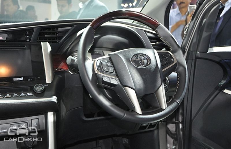 New Innova Crysta Top Model Interior