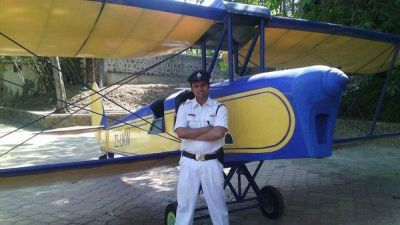 The team shot for a sequence with a plane which very much resembles Tintin's blue plane.
