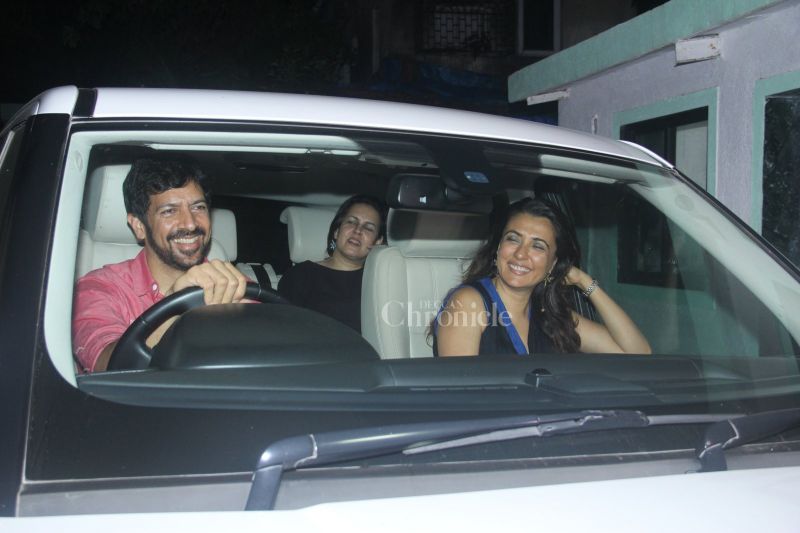Kabir Khan and Mini Mathur attended Katrina Kaif's birthday bash.