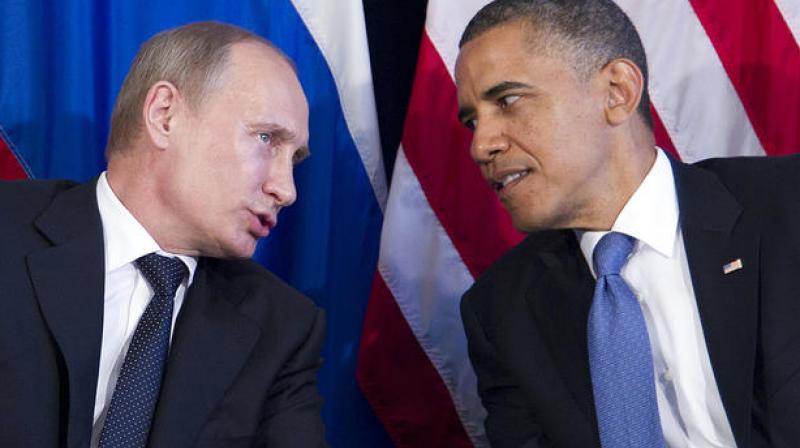 Russian President Vladimir Putin with US President Barack Obama. (Photo: AP) Russian President Vladimir Putin with US President Barack Obama. (Photo: AP)