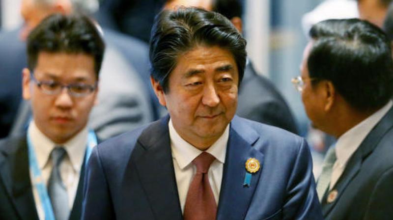 Japan Prime Minister Shinzo Abe. (Photo: AP) Japan Prime Minister Shinzo Abe. (Photo: AP)