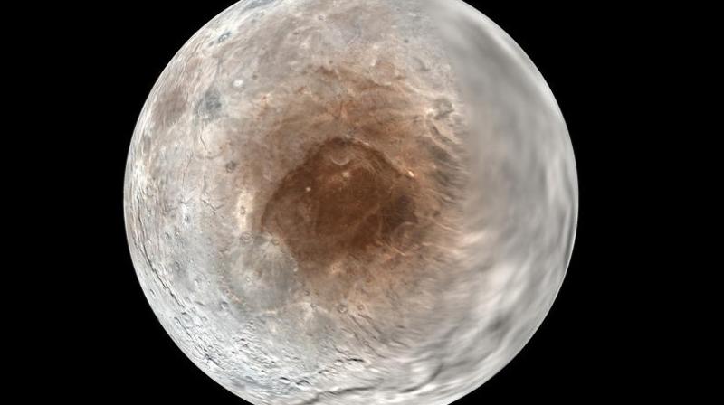 New Horizons arrived at Pluto in July 2015, becoming its first visitor from Earth. It launched from Cape Canaveral in 2006. New Horizons arrived at Pluto in July 2015, becoming its first visitor from Earth. It launched from Cape Canaveral in 2006.