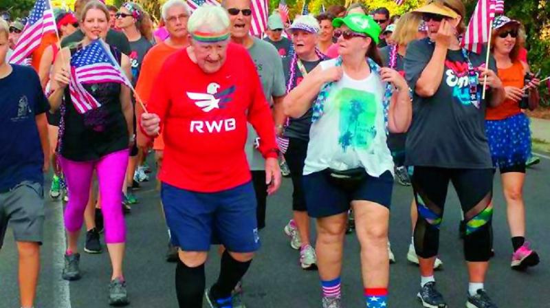 Andrus’ epic run began in October three years ago in San Diego. (Photo: Via Web) Andrus’ epic run began in October three years ago in San Diego. (Photo: Via Web)