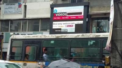 Porn clip on bill board: Pune police book technician of ad firm