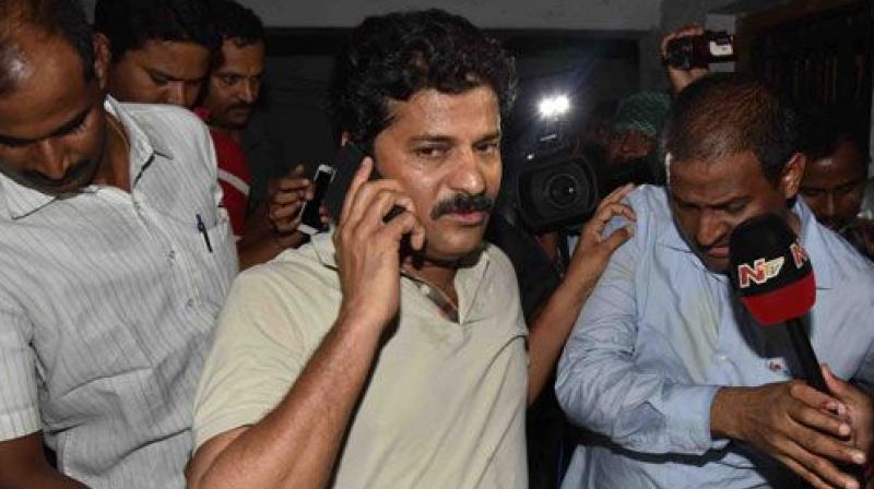 Cash-for-vote case: TDP MLA Revanth Reddy appears before court