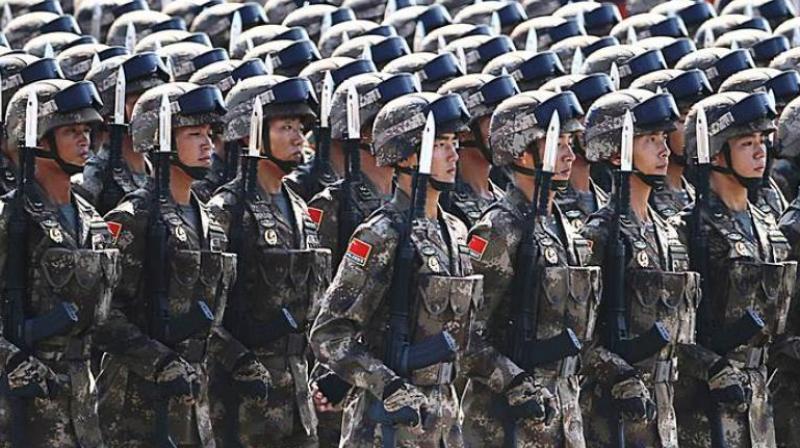 The 2.3 million-strong army, the world's largest and part of the ruling Communist Party of China's liberation struggle, turned 89 on Monday. (Photo: AFP/Representational Image) The 2.3 million-strong army, the world's largest and part of the ruling Communist Party of China's liberation struggle, turned 89 on Monday. (Photo: AFP/Representational Image)