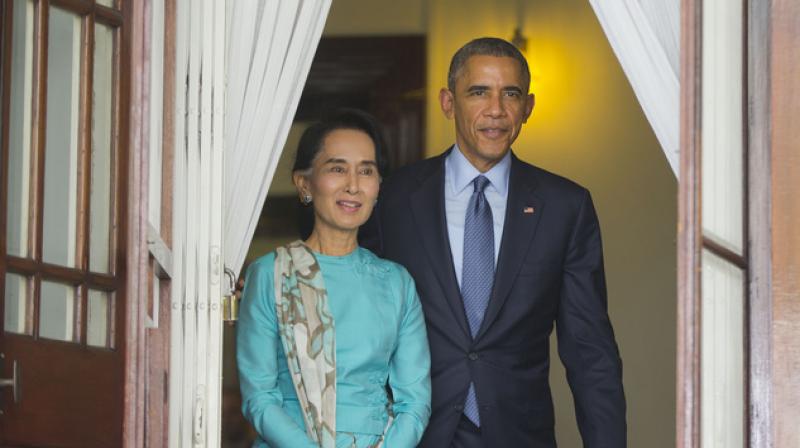 The United States is considering further easing or lifting sanctions against Myanmar. (Photo: AP) The United States is considering further easing or lifting sanctions against Myanmar. (Photo: AP)
