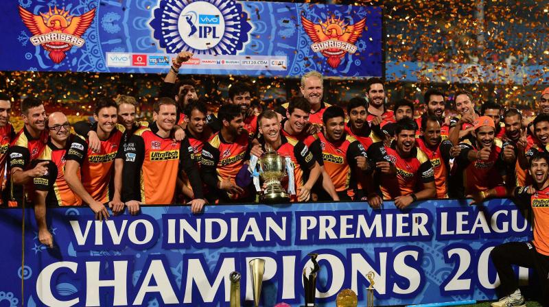 srh ipl champions