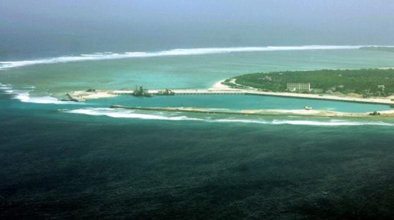 Philippines said the images showed Chinese ships at the shoal last weekend that were capable of dredging sand and other activities required to build an artificial island. (Photo: Representational Image/AFP) Philippines said the images showed Chinese ships at the shoal last weekend that were capable of dredging sand and other activities required to build an artificial island. (Photo: Representational Image/AFP)