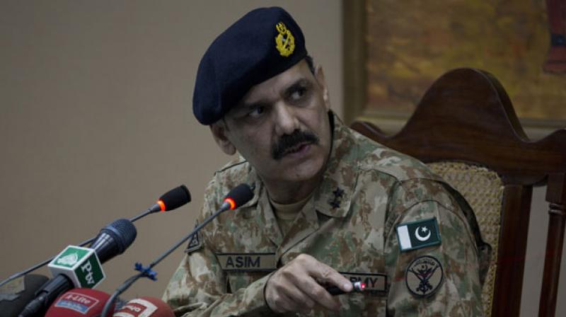 Pakistan's military spokesman Lt Gen Asim Saleem Bajwa. (Photo: AFP) Pakistan's military spokesman Lt Gen Asim Saleem Bajwa. (Photo: AFP)