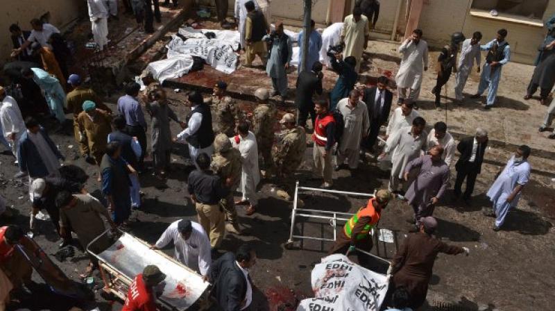 The bombing took place in the village of Butmana in the Mohmand tribal district bordering Afghanistan. (Photo: Representational Image/AFP) The bombing took place in the village of Butmana in the Mohmand tribal district bordering Afghanistan. (Photo: Representational Image/AFP)
