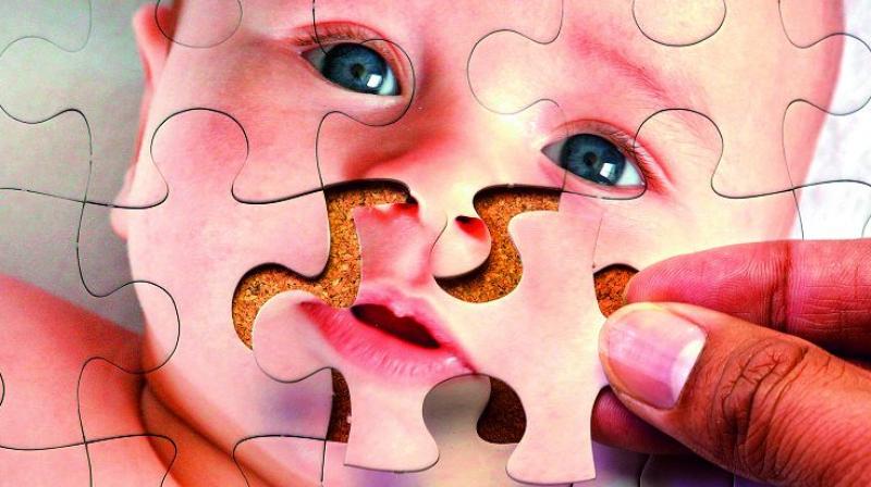 A couple wanting a child would create 100 embryos and receive a DNA dossier for each. A couple wanting a child would create 100 embryos and receive a DNA dossier for each.