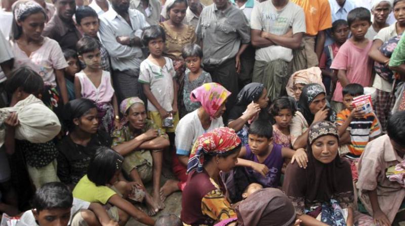 Flooded during the monsoon and dust-choked in the hot season, the camps are clustered on the outskirts of the state capital Sittwe. (Photo: AP) Flooded during the monsoon and dust-choked in the hot season, the camps are clustered on the outskirts of the state capital Sittwe. (Photo: AP)