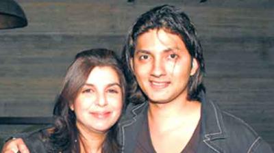 Shirish Kunder with Farah Khan