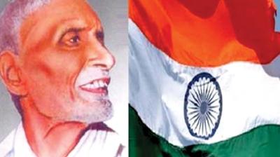 Freedom fighter Pingali Venkayya. (File)