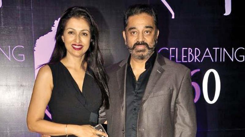 Kamal is not here for my birthday: Gautami Tadimalla