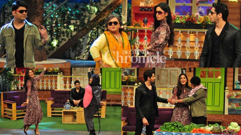 Katrina Kaif and Sidharth Malhotra have an enjoyable time promoting their film 'Baar Baar Dekho' at 'The Kapil Sharma Show'.