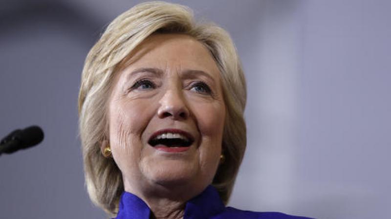 Democratic presidential nominee Hillary Clinton. (Photo: AP) Democratic presidential nominee Hillary Clinton. (Photo: AP)