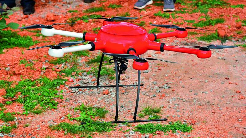 Officials say they aim to make use of drone cameras to check the illegal activities in the forests. Khammam district forest officer Siddhartha Singh said,  We plan to give a drone camera for each division. We asked the state government to provide necessary funds for this.    Representational Image/DC