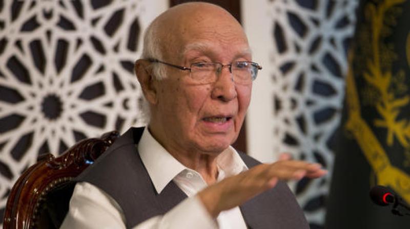 Pakistan Prime Minister's Adviser on Foreign Affairs Sartaj Aziz also asserted that the situation in Balochistan cannot be equated with Kashmir. (Photo: AP) Pakistan Prime Minister's Adviser on Foreign Affairs Sartaj Aziz also asserted that the situation in Balochistan cannot be equated with Kashmir. (Photo: AP)