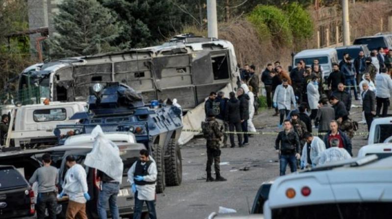 Last week, a wave of PKK attacks targeting Turkish police and soldiers in the mainly Kurdish southeast region, including Diyarbakir, killed at least 12 people. (Photo: Representational Image/AP) Last week, a wave of PKK attacks targeting Turkish police and soldiers in the mainly Kurdish southeast region, including Diyarbakir, killed at least 12 people. (Photo: Representational Image/AP)
