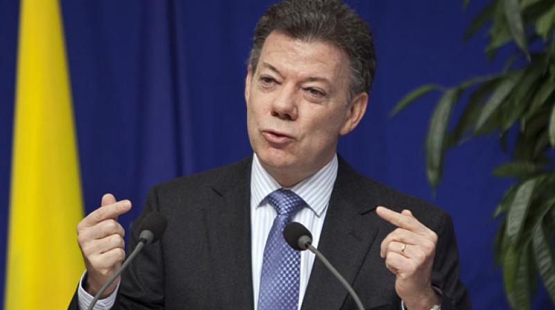 Colombian President Juan Manuel Santos. (Photo: AP) Colombian President Juan Manuel Santos. (Photo: AP)