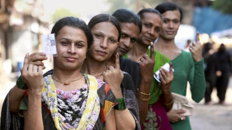 Third-gender voters reluctant to stand in polling queue over discrimination 