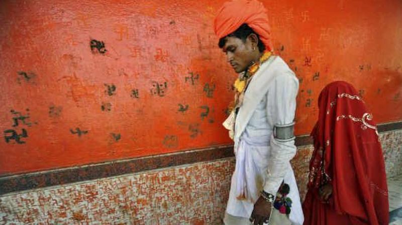 Jeroni walked through dense forest one day from her village early this year to reach the deputy director's office seeking help to break from the matrimony. (Photo: Representational Image) Jeroni walked through dense forest one day from her village early this year to reach the deputy director's office seeking help to break from the matrimony. (Photo: Representational Image)