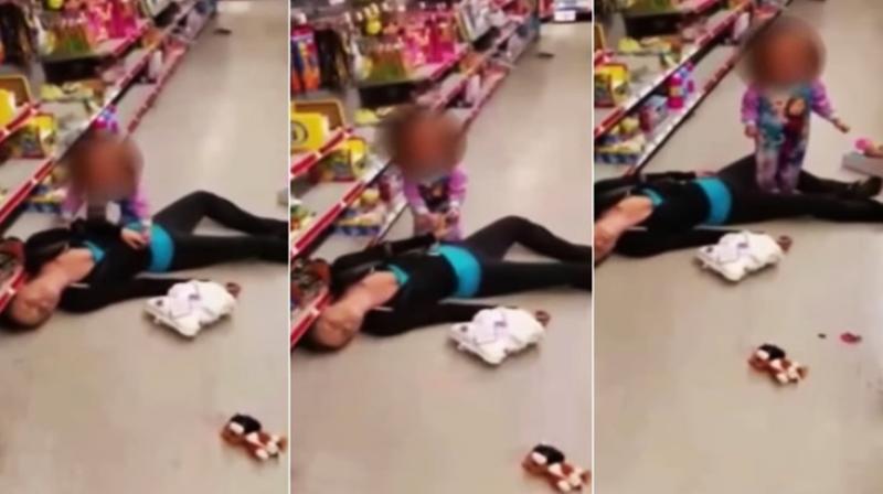 The 36-year-old woman was found unconscious at a Family Dollar store in Lawrence. (Photo: YouTube Screengrab) The 36-year-old woman was found unconscious at a Family Dollar store in Lawrence. (Photo: YouTube Screengrab)