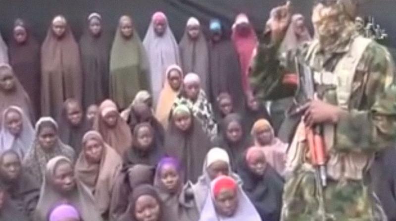 A faction of the militant group released 21 of the girls on Thursday after the Red Cross and the Swiss government brokered a deal. (Photo: Youtube Screengrab) A faction of the militant group released 21 of the girls on Thursday after the Red Cross and the Swiss government brokered a deal. (Photo: Youtube Screengrab)