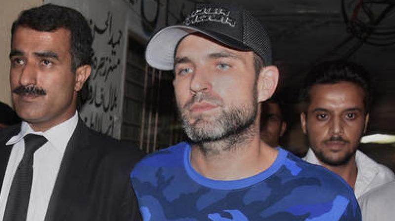 Mathew Barrett arrived in Islamabad earlier this month and was cleared at the airport. (Photo: AP) Mathew Barrett arrived in Islamabad earlier this month and was cleared at the airport. (Photo: AP)