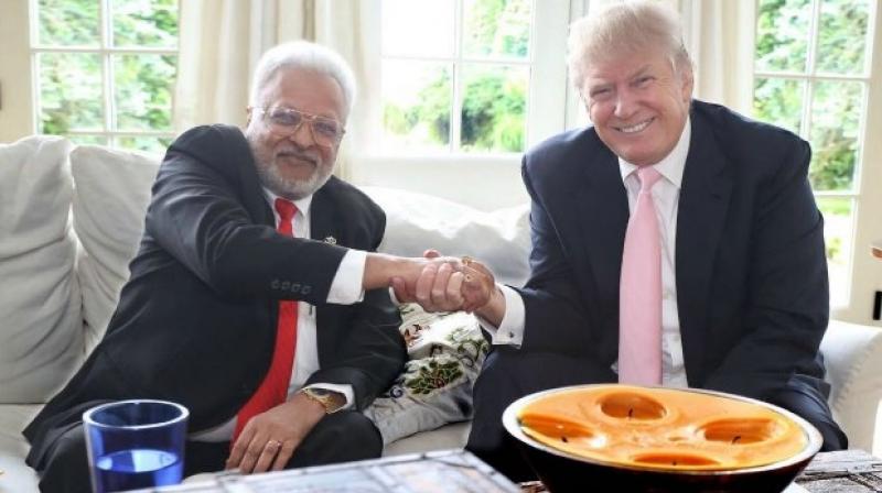 Shalabh Kumar meets with Donald Trump. Shalabh Kumar. (Photo: Twitter) Shalabh Kumar meets with Donald Trump. Shalabh Kumar. (Photo: Twitter)