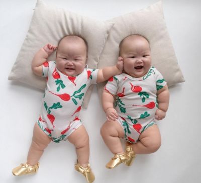 food 8 baby months kerala Twins Internet the the cutest â€“ on Meet Momo babies the